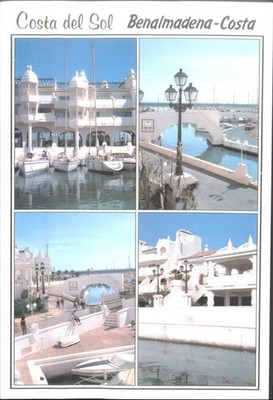 Benalmádena-Costa del Sol Puerto Marina Spanien 1994 Postkarte