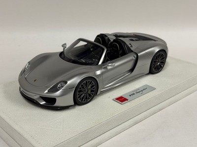 1/18 Eidolon Make Up Porsche 918 Spyder from 2011 in Silver EML045A  #134