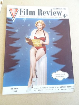 ABC Film Review Dec 1951 Virginia Mayo Kirk Douglas Ray Bolger Leslie Caron