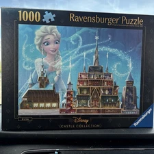 Ravensburger Disney Castle Collection Elsa 1000 Piece Jigsaw Puzzle New Sealed