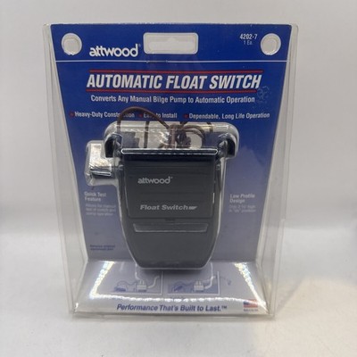 Attwood 4202-7 Automatic Float Switch 12V Marine Boat Bilge Pump New Open Box