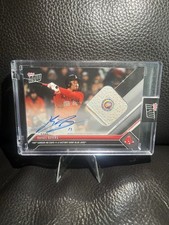 2023 Topps Now Rafael Devers Auto Game Used Base Relic 150th HR /99 Red Sox