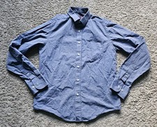 UNTUCKit Blue Slim Fit Long Sleeve Dress Shirt Men's Size Small S