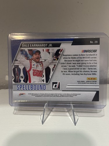 2025 Panini Donruss Nascar - Spellbound Dale Earnhardt Jr. #29 - Foto 2 di 2
