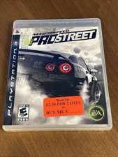 PS3 Need for Speed ProStreet Game CIB Clean Blk Lbl NM Disc Racing 2007 Tested
