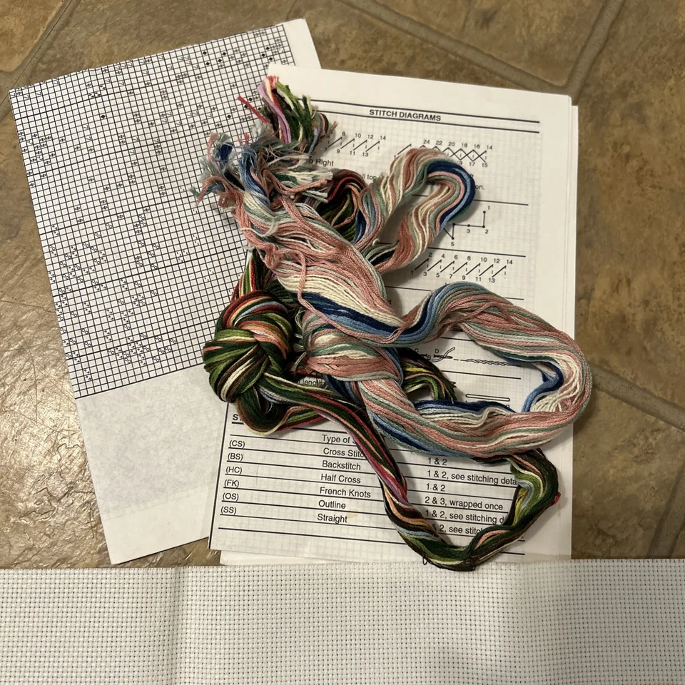 Thomas Kinkade Cross Stitch Kit Sunday Outing 50923. - Image 2 of 4