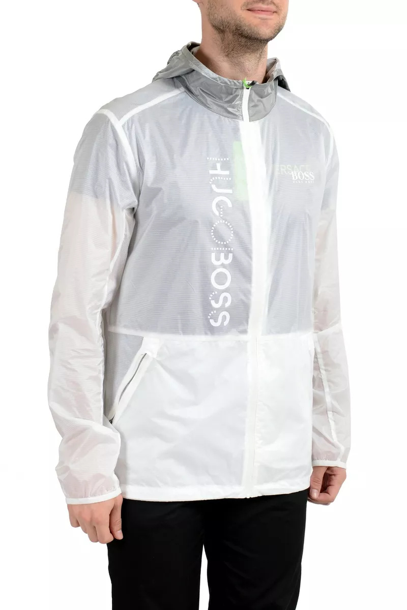 Mens top clear windbreaker