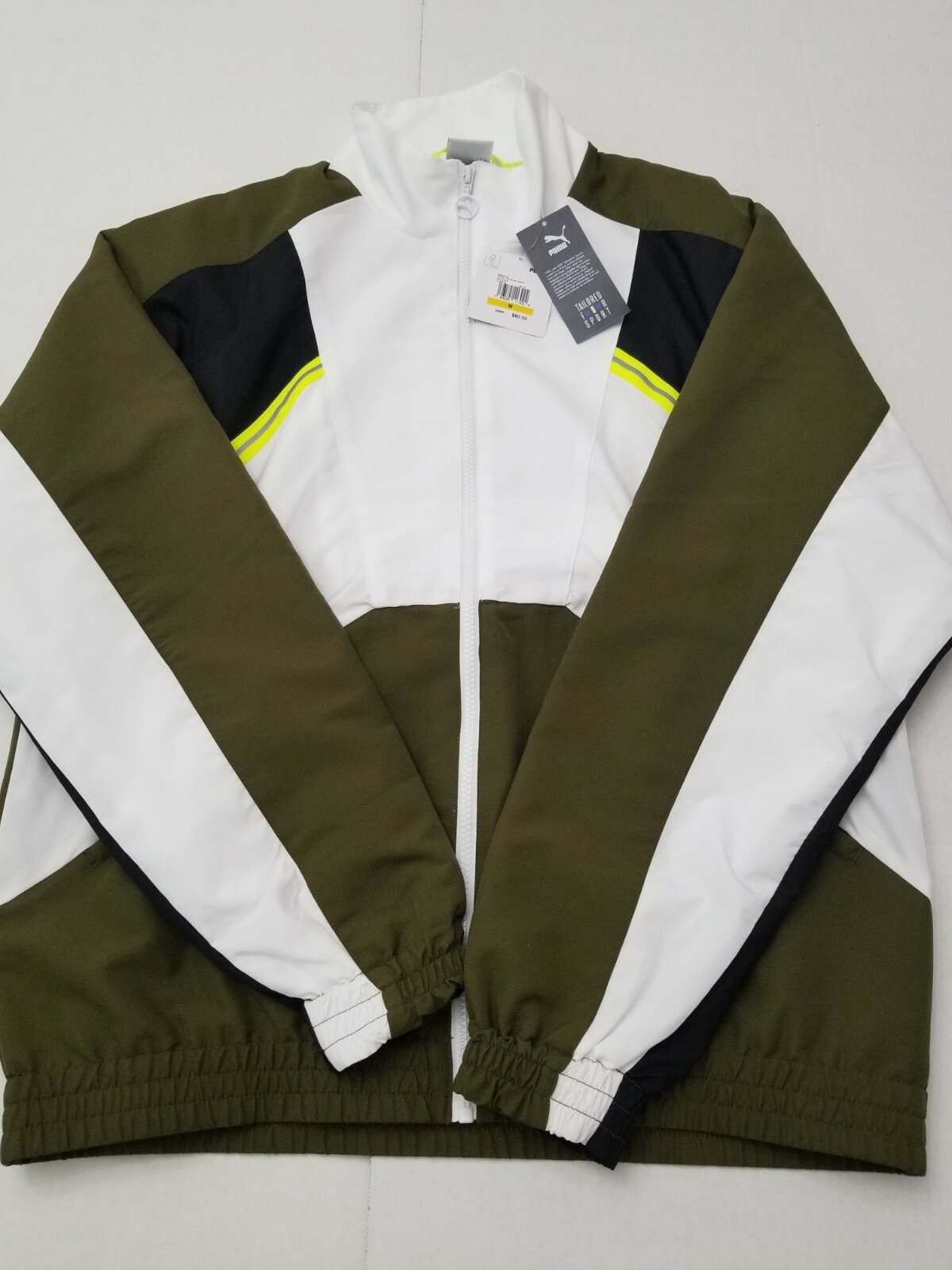 PUMA Men's TFS Woven Jacket Windbreaker 