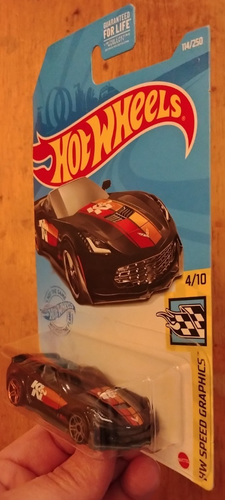 2020 Hot Wheels HW Speed Graphics CORVETTE C7 Z06 CONVERTIBLE - Picture 5 of 6
