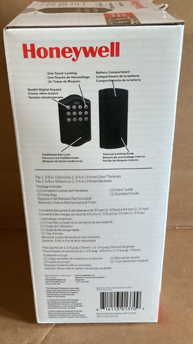 Honeywell Elektronischer Eingangsriegel Türschloss, matt 8712509 - Bild 4 von 4