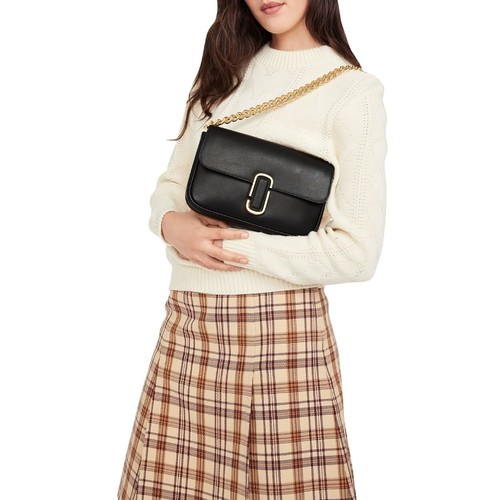 Marc Jacobs Women's The J Marc Shoulder Crossbody Bag Black OS - Picture 3 of 12