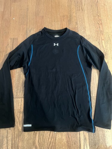 Under Armour UA Base 2.0 Crew Top  Mens  black M - Picture 1 of 5