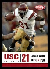 LenDale White 2006 SAGE Aspire  Card #7 USC Trojans