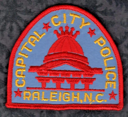 Raleigh N.C. North Carolina Police Shoulder Patch  (BB3 ) - Picture 1 of 2