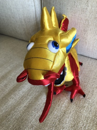 Peluche Childcraft Education Drago Cinese Serpente Mostro Lucido 19” Rosso Giallo - Foto 7 di 12