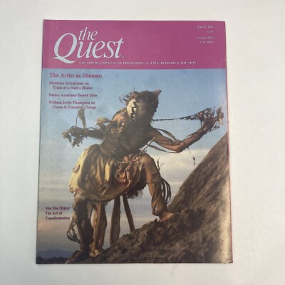 The Quest Journal of Theosophical Magazine Spring 1991 Artist as Shaman Healer