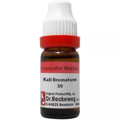  2x Dr Reckeweg Kali bromatum 30 CH (11 ml) - Foto 1 di 1