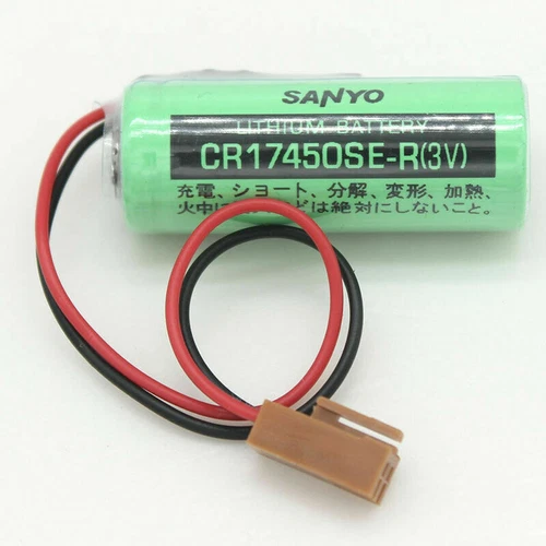 CR17450SE-R 3V 2500mah Akumulator PLC do systemu CNC FANUC A98L-0031-0012 + wtyczka DE - Zdjęcie 5 z 16