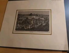 Orig. Holzstich - Sigmaringen 1875