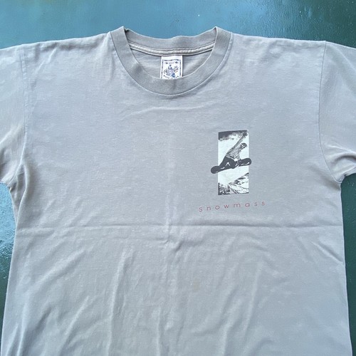 Vintage Snowboard T Shirt Men’s Large Single Stitch Snowmass Aspen Made In USA - Picture 4 of 20