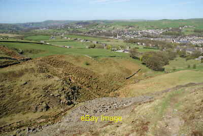 Foto 12x8 Greens Clough Es fließt in den Irwell bei Stacksteads bis c2011