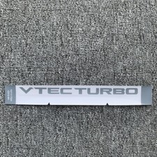 Vtec Turbo Sticker For Honda 2016-2026 Civic Typer Fk7 Fk8 Fe1 Fl5 75717-tgh-c01