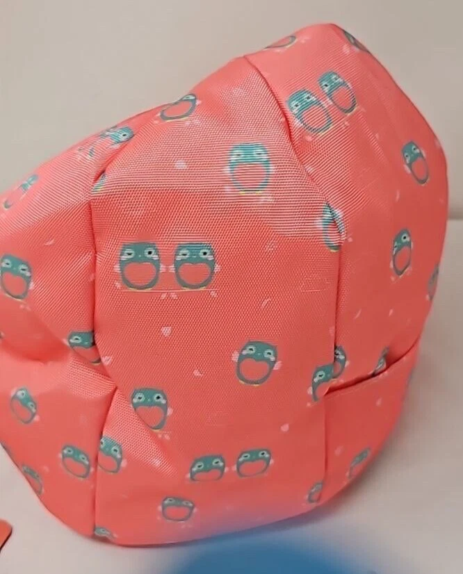 Soft Tablet Cushion Stand Pink Owl for Kids iPad Kindle Samsung Tab up to 12.9" - Image 3 of 4