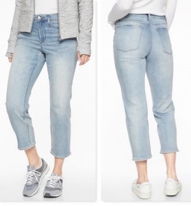 athleta sculptek slim straight jean lapis wash