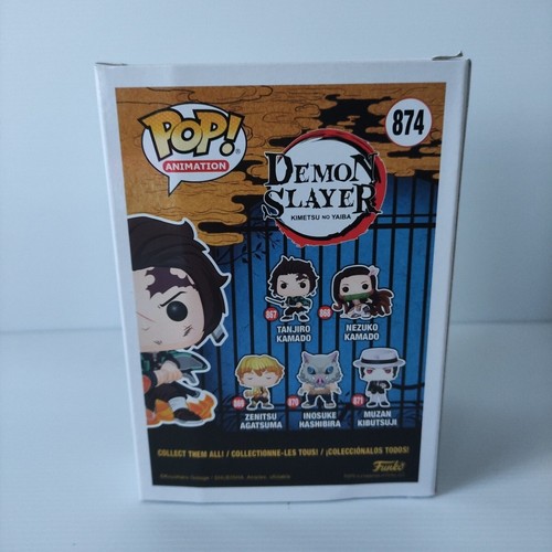 Funko Pop Vinyl Demon Slayer Tanjiro Kamado #874 Special Edition New - Picture 3 of 6