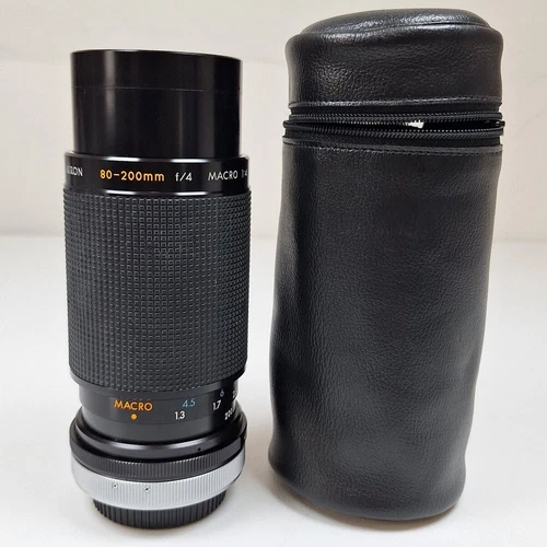 Kiron MC 80-200mm f/4 Macro FD Mount Lens with Case