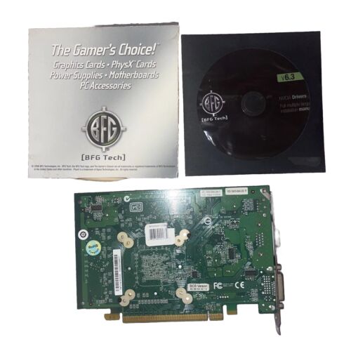 BFG NVIDIA GeForce 8400GS 512MB DDR2 PCIe Game Graphics Video Card BFGR84512GSE - Picture 2 of 3