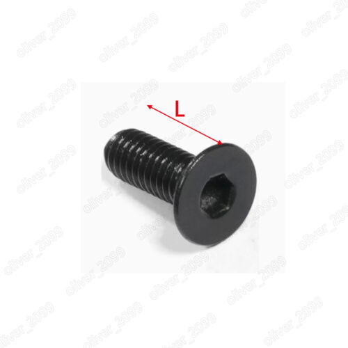Black 304 Stainless Steel Hex Socket Countersunk Head Screws M2 M3 M4 M5 M6-M12 - Picture 2 of 5