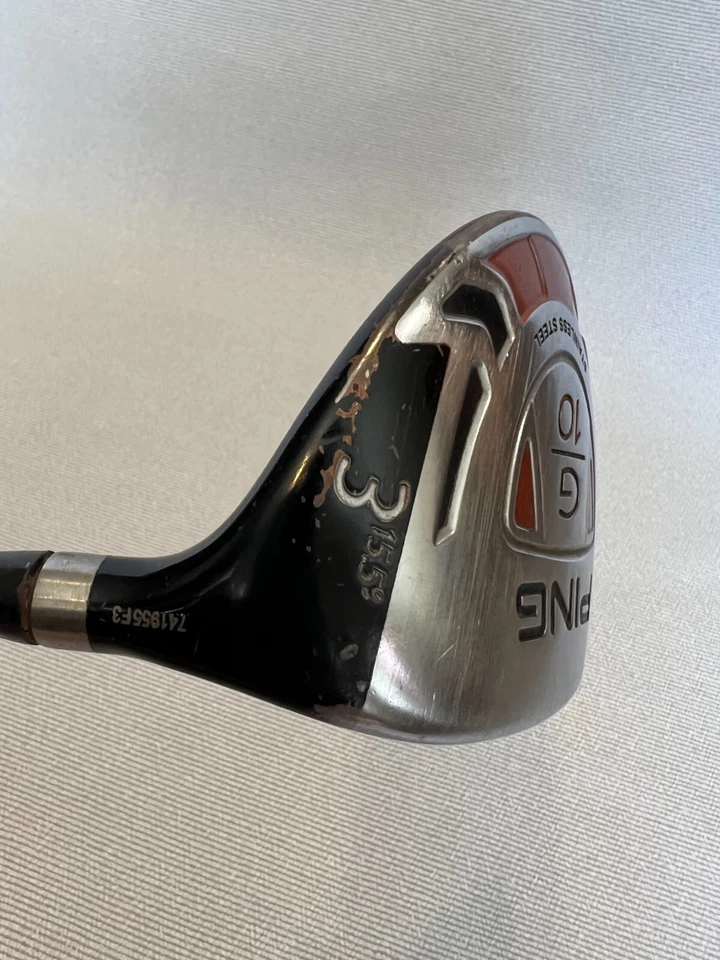 Ping G10 Stainless Steel 3 Wood, 15.5* RH Graphite, Men, XT80 M3, 43" Long - Image 4 of 4