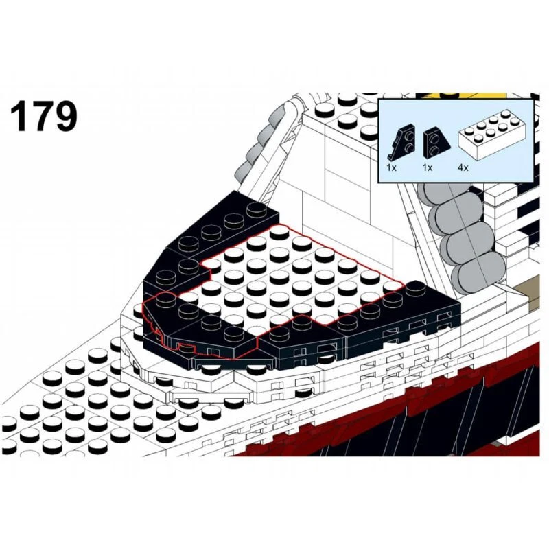 MOC-55935 1/500 Scale MS Poseidon Large Steamship Set 2589 Pieces Good Quality - Image 2 of 4