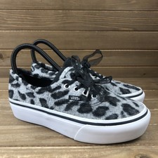 vans fuzzy leopard platform