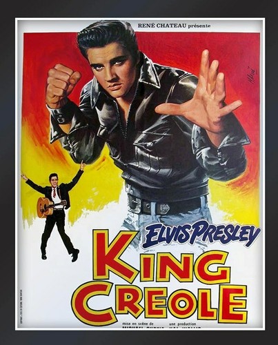 King Creole Elvis Presley framed Reproduction Poster Reel Display - Picture 2 of 4