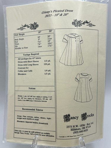 Buyers Choice: Doll & Doll Clothing, Stuffed Animal & Toy Sewing Patterns - Picture 101 of 149