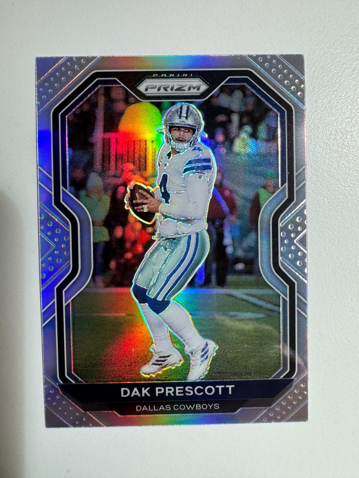 2020 Panini Prizm Silver Prizm Dak Prescott Dallas Cowboys #150
