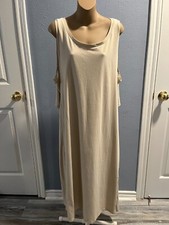Gap Sleeveless Dress, Tie Back, Taupe, Size XXL, nwt