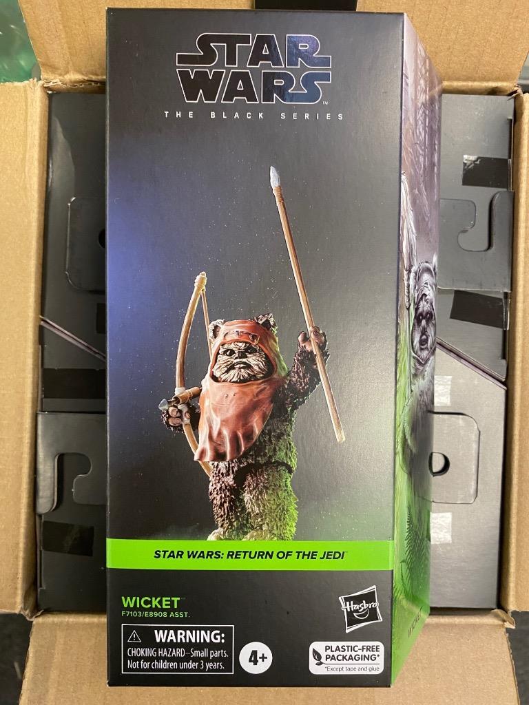 WICKET THE EWOK STAR WARS BLACK SERIES ACTION FIGURE EWOKS RETURN