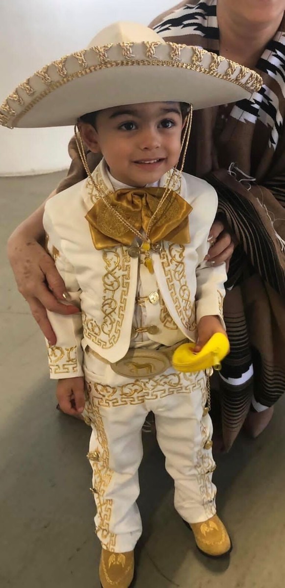 CHARRO COSTUME TODDLERS BAPTISM ALL INCLUDE HAT BELT BOOTS