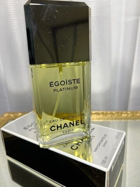 Egoiste Platinum Chanel edt 100 ml. Vintage original 1993. Sealed bottle.