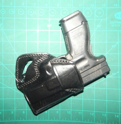 Tagua MBH-630 AMBI Black Leather SOB Holster Springfield Armory 4'' XD 3.8'' XDM
