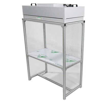 #ad 110V Vertical Laminar Flow Hood Air Clean Workstation Dust Free Room Workshop $851.00