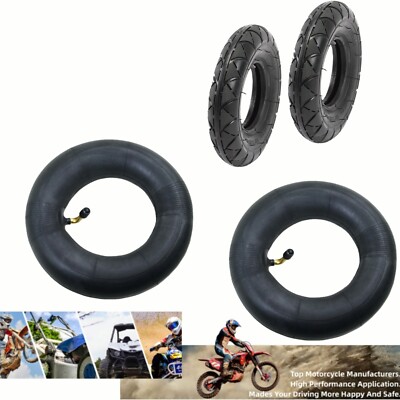 2 PACK 200X50 TIRE & INNER TUBE RAZOR E100 E150 E200 ESPARK CRAZY CART SCOOTERS