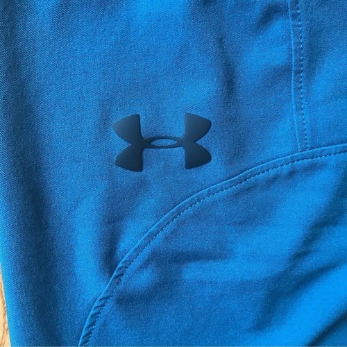 Under Armour Jogginghose UA Sporthose blau schwarz tailliert Armor Damen Gr. Small - Bild 2 von 13