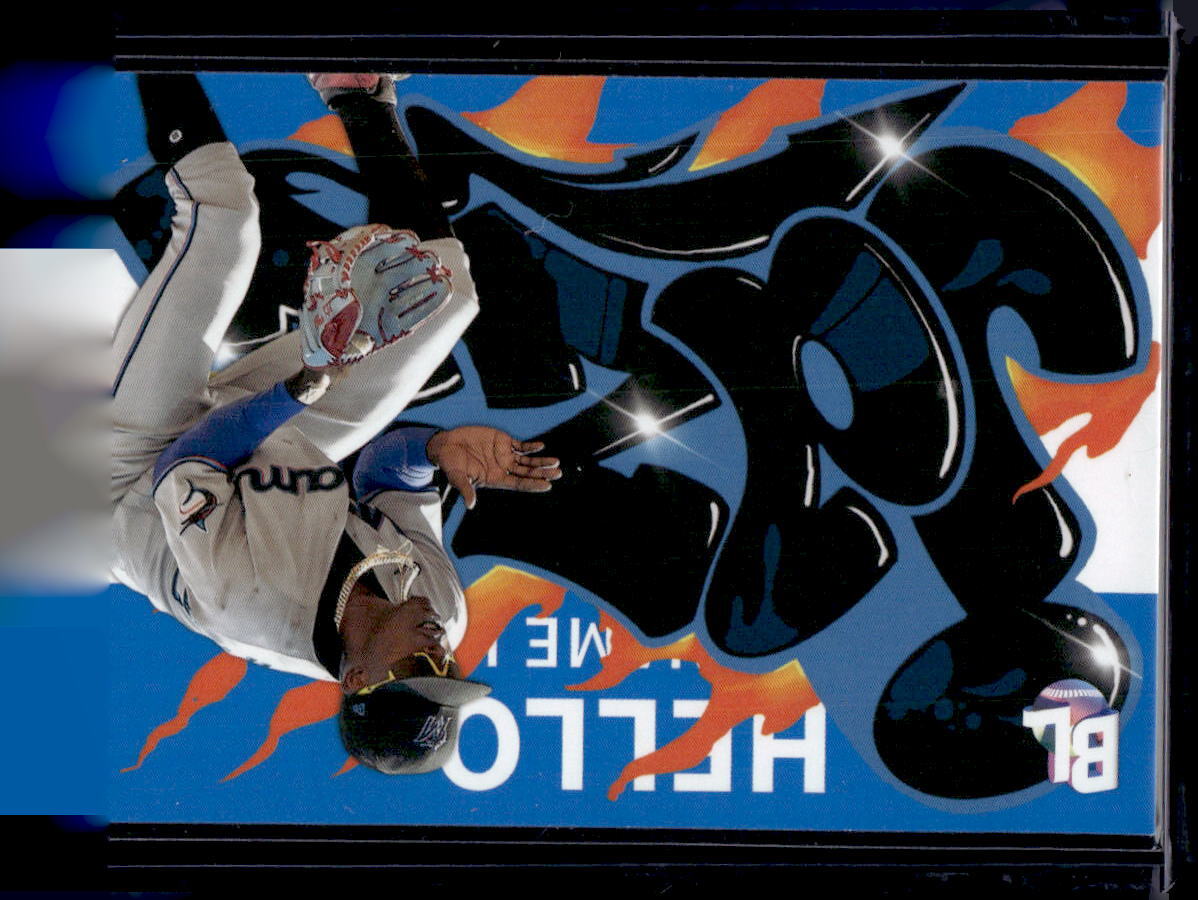 2023  Topps Big League Jazz Chisholm Jr. Roll Call Wildstyle Edition Marlins