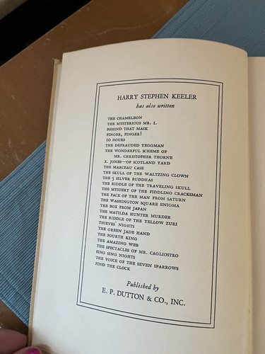 Harry Stephen KEELER  Y.Cheung Business Detective First Edition 1939 - Picture 5 of 7