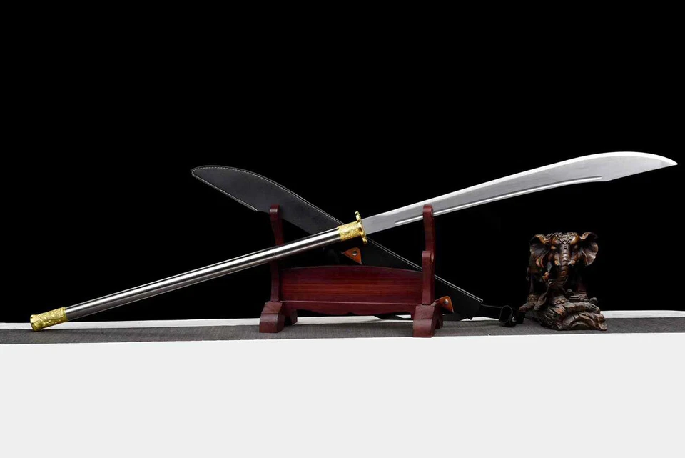 59-дюймовый съемный китайский кунг-фу дао меч острый меч из марганцевой стали - Изображение 3 из 4