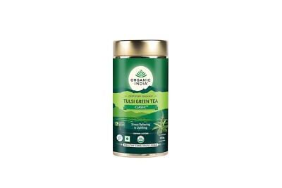 Organic India Classic Tulsi Green Tea, Loose Leaves, 100 gm